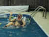 Everybodys "genuine need" is different - Rosalie enjoys her private pool