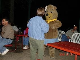 Cindy Bear dancing to Karaoke.JPG