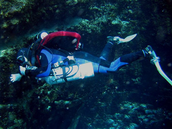 Jeff at devils eye cave