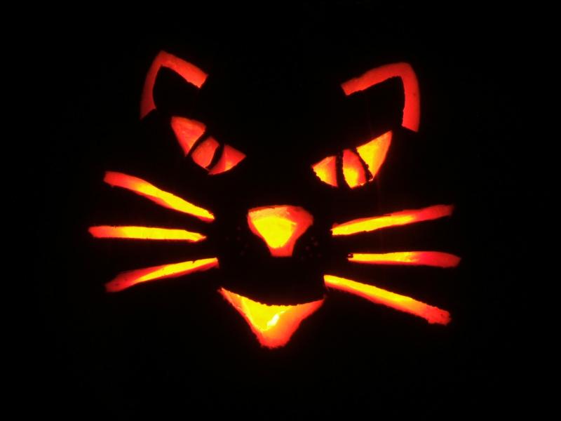 And finally - - - the pumpkin.