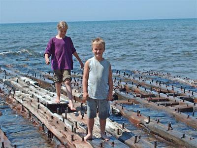 H & J take on an old ship wreck on Superior