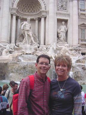At Tivoli Fountain