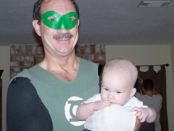 Green Lantern and a young Lex Luthor (Tanis)