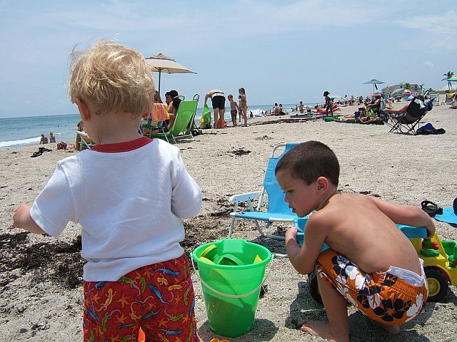 Anthony at the Jersey Shore